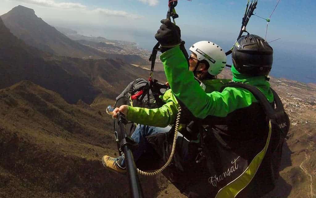 paragliding canarias